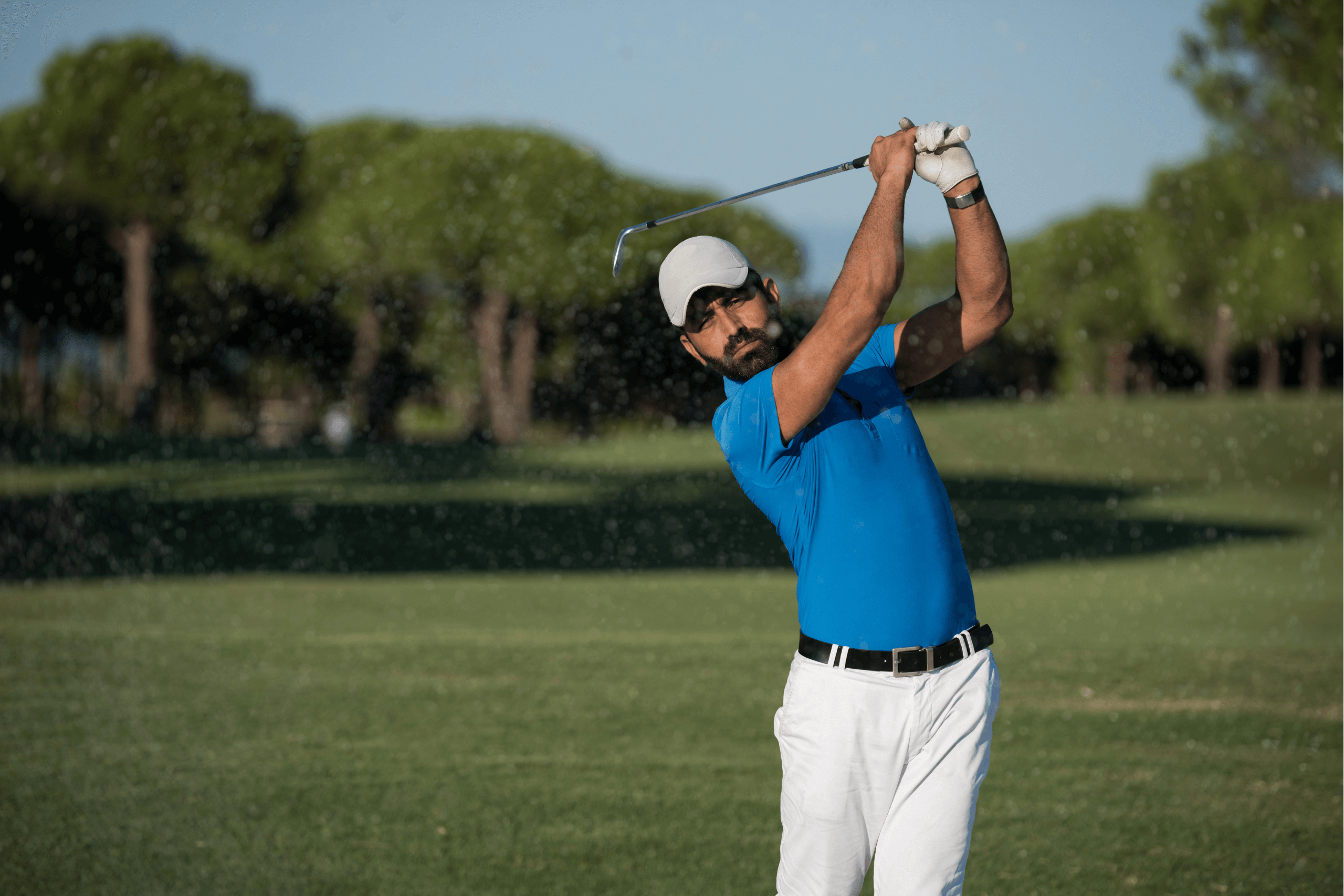 Advanced Orthopedic Center patient playing tennis.